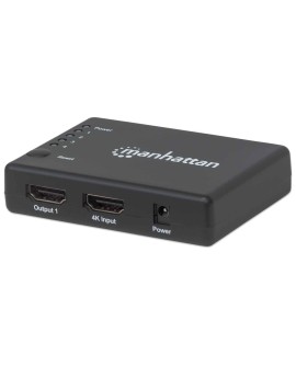 Manhattan 207706 rozgałęziacz telewizyjny HDMI 4x HDMI