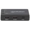Manhattan 207706 rozgałęziacz telewizyjny HDMI 4x HDMI