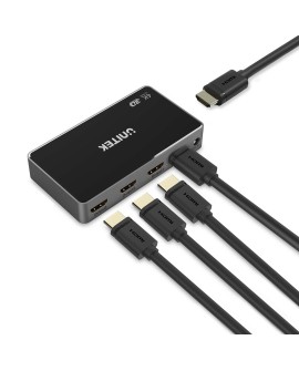 UNITEK V1109A rozgałęziacz telewizyjny HDMI 4x HDMI