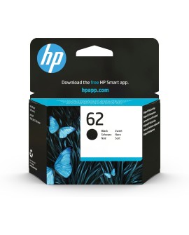 HP 62 oryginalny wkład atramentowy czarny