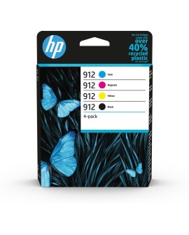 Tusz HP zestaw HP 912, HP912 6ZC74AE, zawiera cmyk, 3YL80AE+3YL77AE+3YL78AE+3YL79AE