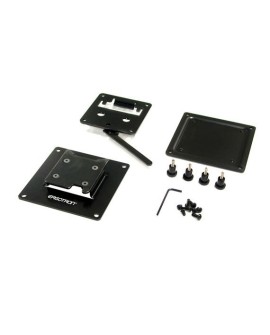 Ergotron FX30 Fixed Wall Mount uchwyt / stojak do monitorów 68,6 cm (27") Ściana Czarny