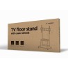GEMBIRD STOJAK POD TELEWIZOR 37" - 100" MOBILNY - NA KÓŁKACH, VESA MAX 800 X 600MM