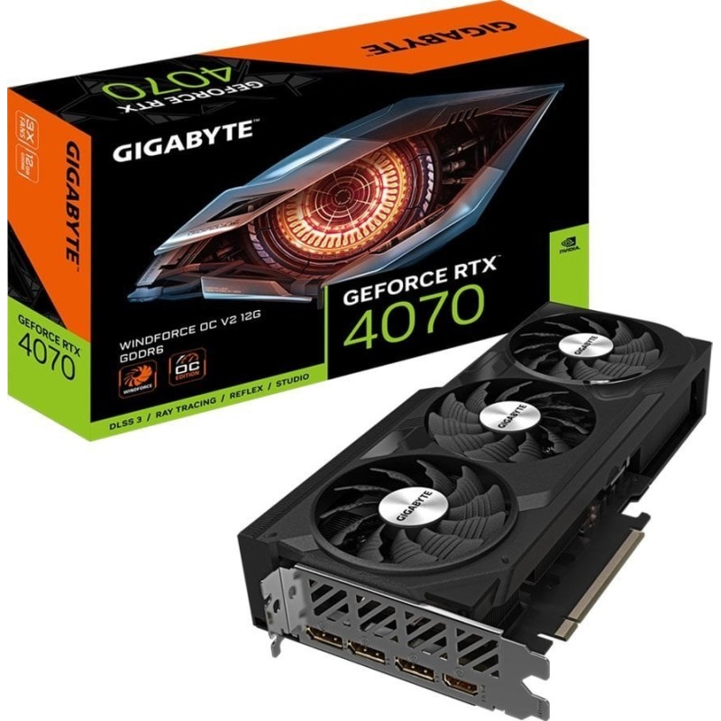 Karta graficzna Gigabyte GeForce RTX 4070 WINDFORCE OC V2 12GB