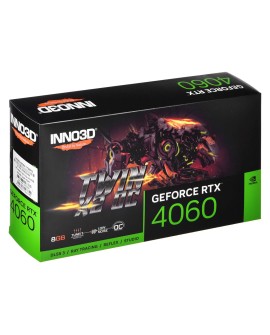 Inno3D N40602-08D6X-173051N karta graficzna NVIDIA GeForce RTX 4060 8 GB GDDR6
