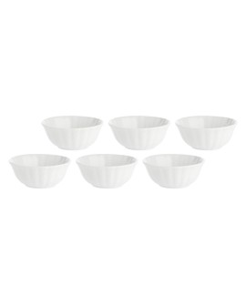 Zestaw 6 misek do sałatek Ducale - Biały, 12 cm