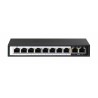EXTRALINK CERES 8 PORTOWY SWITCH POE 48V 10/100MB 802.3AF 15,4W NA PORT