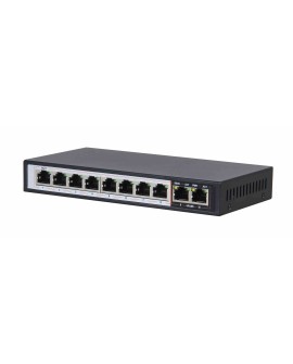 EXTRALINK CERES 8 PORTOWY SWITCH POE 48V 10/100MB 802.3AF 15,4W NA PORT