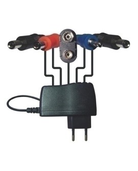 Behringer PSU-HSB-ALL adapter zasilający/ inwentor Wewnętrzna 15 W Czarny