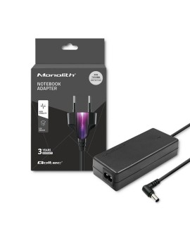 Zasilacz Qoltec 50073.65W do notebooka Toshiba (19 V 3,42 A 65W 5.5 mm x 2.5 mm)