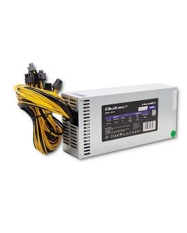 QOLTEC ZASILACZ PCI-E 1800W | 80 PLUS PLATINUM | GAMING MINER