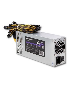 QOLTEC ZASILACZ PCI-E 1850W | 80 PLUS PLATINUM | GAMING MINER