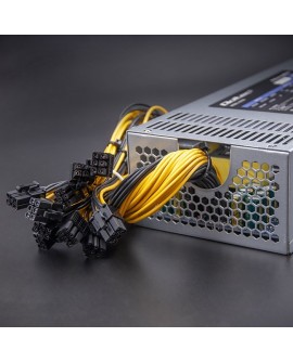 QOLTEC ZASILACZ PCI-E 1850W | 80 PLUS PLATINUM | GAMING MINER