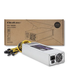 QOLTEC ZASILACZ PCI-E 1850W | 80 PLUS PLATINUM | GAMING MINER