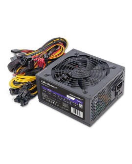 QOLTEC ZASILACZ ATX 1800W | 80 PLUS PLATINUM | GAMING MINER