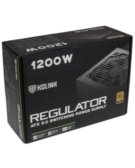 Zasilacz Kolink Regulator 80 PLUS Gold, ATX 3.0, PCIe 5.0, modułowy - 1200 W