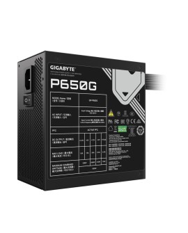 Zasilacz Gigabyte P650G 650W 120mm 80+Gold