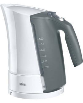 Braun WK 500 czajnik elektryczny 1,6 l 3000 W Biały