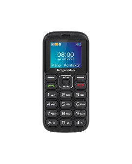 Kruger & Matz KM0922 4G 4,5 cm (1.77") 72 g Czarny, Telefon dla seniora