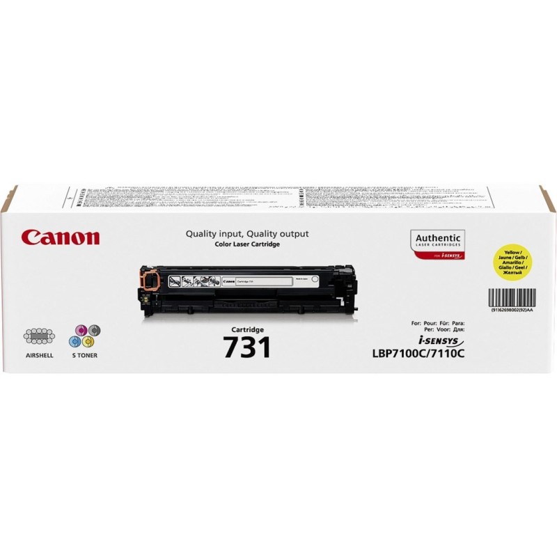 Canon Toner CRG-731 6269B002 Yellow