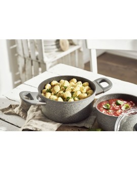Garnek BALLARINI Murano z pokrywką granitowy 24 cm 75002-940-0