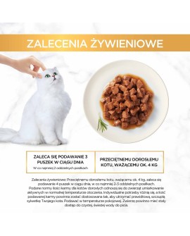 GOURMET GOLD Łosoś i kurczak w sosie mokra karma dla kota - puszka - 85 g