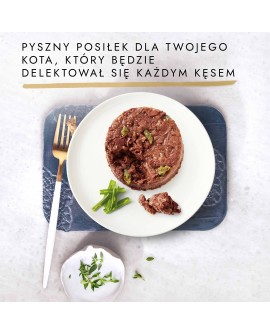 Gourmet Gold Savoury Cake jagnięcina i zielona fasola - mokra karma dla kota - 85 g
