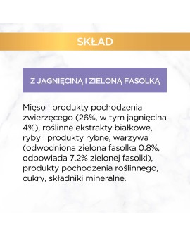 Gourmet Gold Savoury Cake jagnięcina i zielona fasola - mokra karma dla kota - 85 g