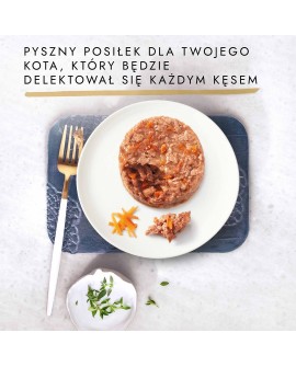 Gourmet Gold Savoury Cake kurczak i marchewka - mokra karma dla kota - 85 g
