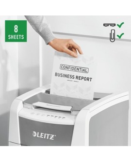 Leitz Niszczarka IQ AutoFeed 100, P4, 100 kartek, 34 l kosz