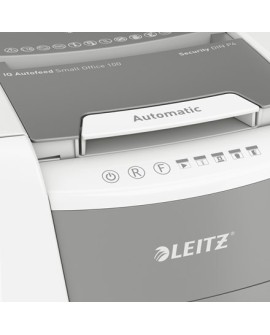 Leitz Niszczarka IQ AutoFeed 100, P4, 100 kartek, 34 l kosz