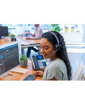 POLY Telefon IP Edge E450 z obsługą funkcji PoE