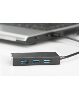 Digitus Koncentrator USB 3.0 Office, 4 porty