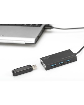 Digitus Koncentrator USB 3.0 Office, 4 porty