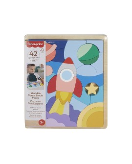 Fisher-Price HXY42 puzzle Rama puzzli 42 szt. Przestrzeń kosmiczna