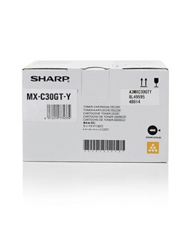 Sharp MXC30GTY kaseta z tonerem 1 szt. Oryginalny Żółty