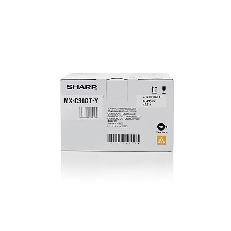 Sharp MXC30GTY kaseta z tonerem 1 szt. Oryginalny Żółty