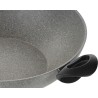 Patelnia BALLARINI Ferrara Wok z 2 uchwytami granitowa 36 cm FERR8KD.36D