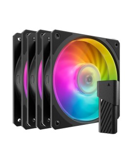 COOLER MASTER WENTYLATOR Mobius 120P ARGB 3-Pack Fan Kit