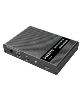 TECHLY KVM EXTENDER HDMI/USB PO SKRĘTCE CAT6A/7 DO