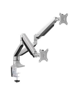 Logilink BP0043 Uchwyt biurkowy z dwoma monitorami, 13 "-32", sprężyna gazowa, aluminium Logilink