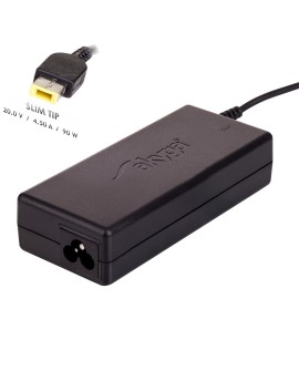 Zasilacz sieciowy Akyga Square AK-ND-29 do notebooka IBM, Lenovo (20 V 4,5 A 90W Slim Tip, Square yellow )
