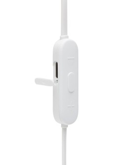 Słuchawki JBL Tune 125BT (białe, bezprzewodowe, douszne)