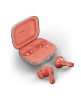 Słuchawki BT Moto buds Wireless Earbuds, Coral Peach