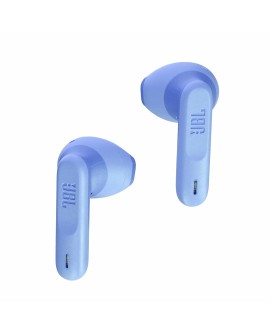 Słuchawki JBL Vibe Flex (niebieskie, bezprzewodowe)