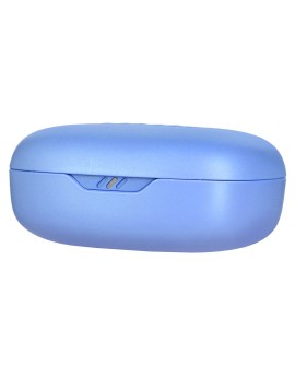Słuchawki JBL Vibe Flex (niebieskie, bezprzewodowe)