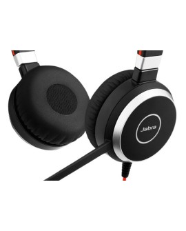Jabra 6399-823-189 słuchawki/zestaw słuchawkowy Przewodowa Opaska na głowę Biuro/centrum telefoniczne USB Type-C Bluetooth