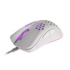 Mysz dla graczy Genesis Krypton 555 8000 DPI RGB Biała gamingowa programowalna
