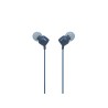Słuchawki JBL T110 (niebieskie, z mikrofonem)
