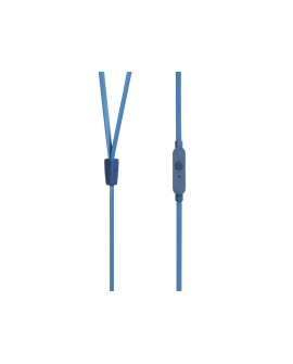 Słuchawki JBL T110 (niebieskie, z mikrofonem)